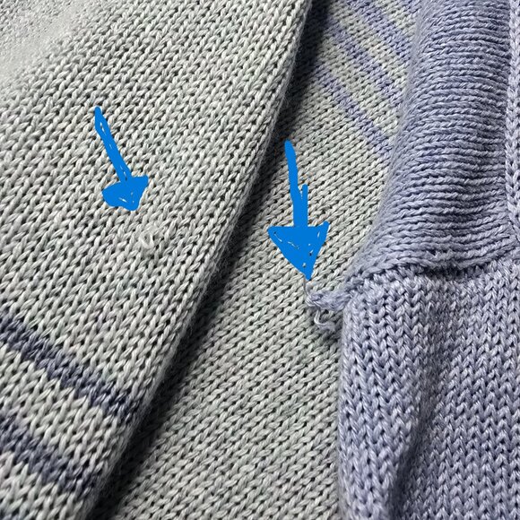 Ella Moss NWT Blue XXL sweater - Picture 13 of 13